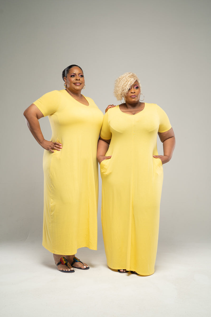 She Comfy Plus Size Maxi Dress