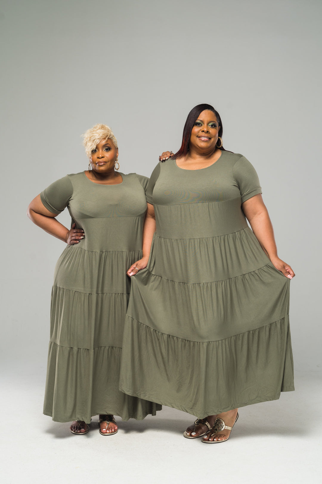 Plus Size Dress She Chill Maxi Dress - Red Urban Glam Curves Plus Size Dress She Chill Maxi Dress - Red Urban Glam Curves